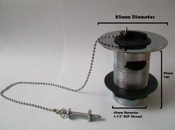 Wide Flange Belfast / Butler Slotted Kitchen Sink Waste - 74000492