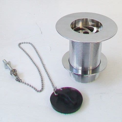 Wide Flange Unslotted Belfast / Butler Sink Waste