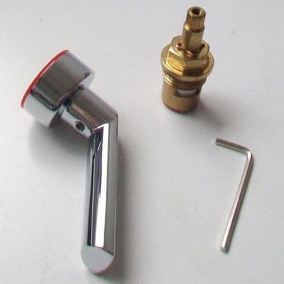 Wing Tap Lever Head and Ceramic Tap Cartridge - Hot - 62010159