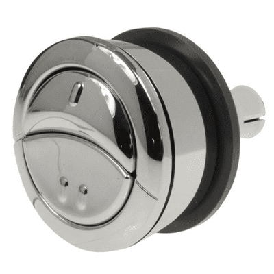 Wirquin Jollyflush Mk2 Dark Grey Dual Push Cistern Button - 08000870