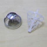 Wirquin Shower Hair Trap Insert Filter & Chrome Top - 74000705