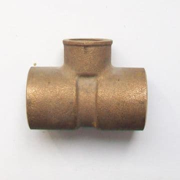 Yorkshire 28mm Tee with 1/2 Female Branch - 28302812