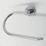 Zetta Chrome Designer Fixed Toilet Roll Holder - 01097060