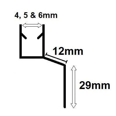 Coram 80303 shower door seal