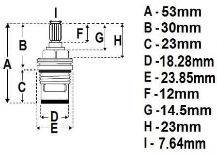 Long Stem 1/2 Tap Cartridges