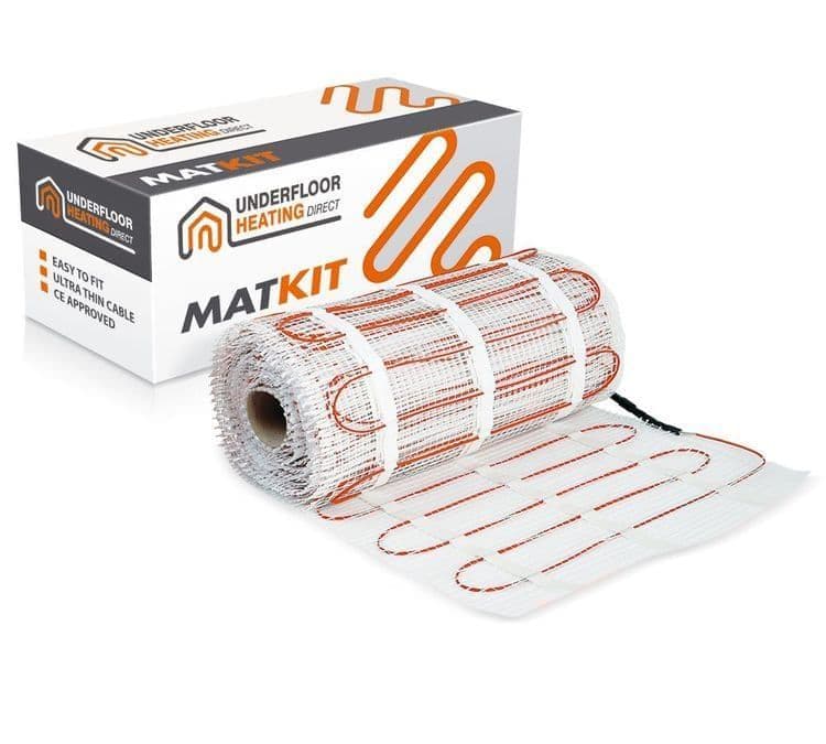 Electric Underfloor Heating Sticky Mat Kit 100W
