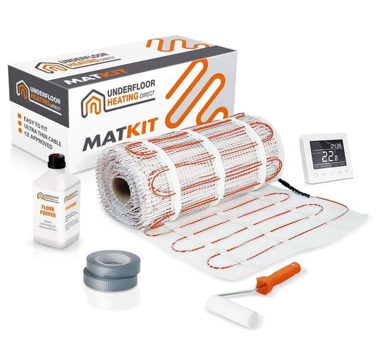 Electric Underfloor Heating Sticky Mat Kit 200W