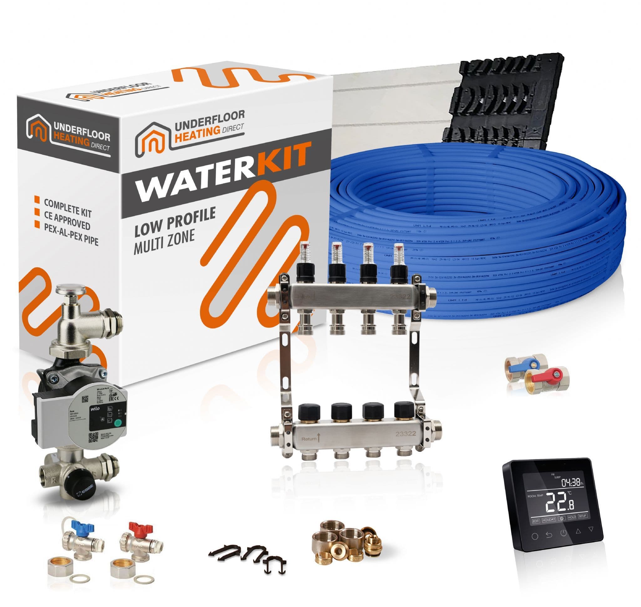 Water Underfloor Heating Low Profile