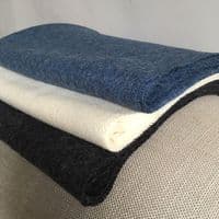 Baby Alpaca  Scarves Blue < Sample Sale I PLUM & IVORY LTD