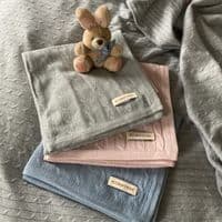 Cable Cashmere Baby Blanket < Gorgeous Gifts | Plum & Ivory Ltd