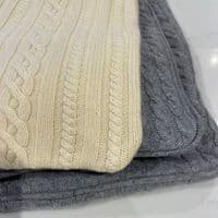 Cable Cashmere Hot Water Bottle Hug < Travel Accessories | PLUM & IVORY LTD