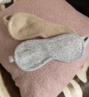 Cashmere Eye Mask | Plum & Ivory