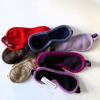 Cashmere Eye Mask | Plum & Ivory