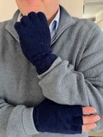 Cashmere Fingerless Gloves < Fashion Accessories I PLUM & IVORY Ltd