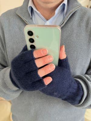 Cashmere Fingerless Gloves