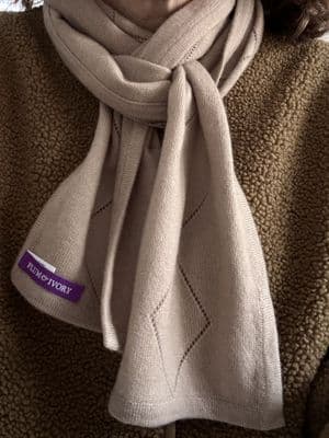 Cashmere Scarves - Diamond Pattern