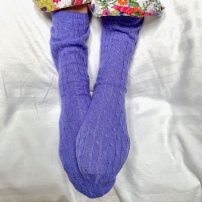 Cashmere Unisex Bed Socks
