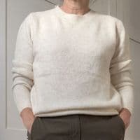 Cream Jumper With Matching Scarf Set < Fashion Accessories I Plum & Ivory Ltd