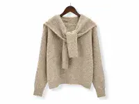 Cream Jumper With Matching Scarf Set < Fashion Accessories I Plum & Ivory Ltd