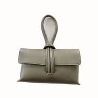 Leather Loop Handle Clutch Bags < Fashion Accessories I Plum & Ivory Ltd