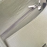 Leather Loop Handle Clutch Bags < Fashion Accessories I Plum & Ivory Ltd