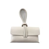 Leather Loop Handle Clutch Bags < Fashion Accessories I Plum & Ivory Ltd