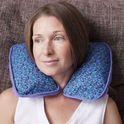 Liberty print Cashmere Neck Cushions