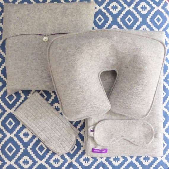 Merino Wool Travel Set < Travel Accessories | PLUM & IVORY LTD
