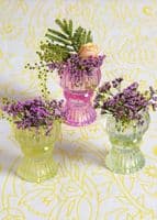 Small Glass Candle Holder Bud Vase < Gorgeous Gifts I PLUM & IVORY LTD