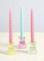 Small Glass Candle Holder Bud Vase < Gorgeous Gifts I PLUM & IVORY LTD