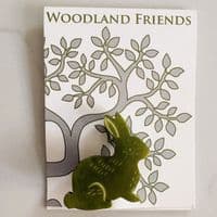 Tagua Bunny Brooch < Gorgeous Gifts I Plum & Ivory Ltd