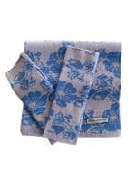 Women's Cashmere Wrist Warmers Blue < Fashion accessories | PLUM & IVORY LTD