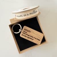 Wooden Key Rings < Gorgeous Gifts I Plum & Ivory Ltd