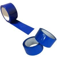 Blue Coloured Low Noise Polypropylene Packaging Tape 48mm x 66m