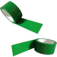 Green Coloured Low Noise Polypropylene Packaging Tape 48mm x 66m