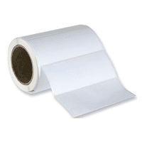 White Blank Postage Address Labels on a Roll 89x36mm