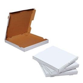 White Pizza Boxes