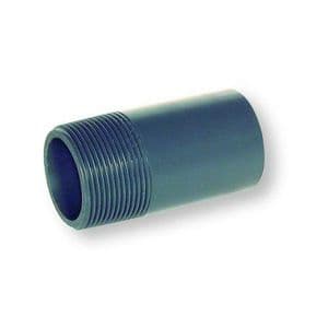 1" Grey PVC Barrel Nipple
