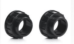 1.5" Union Adaptor (pair) - Lacron Side Mount Filter