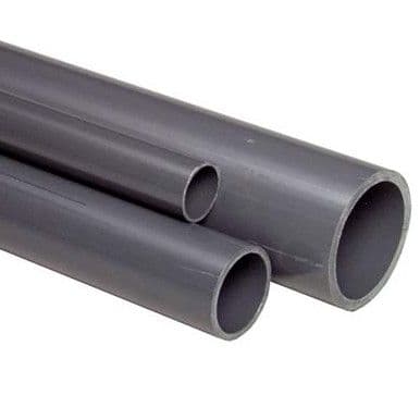 2" Grey PVC Pipe (9 Bar) - 3 metre length