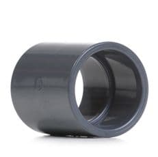 2" Grey PVC Socket Plain