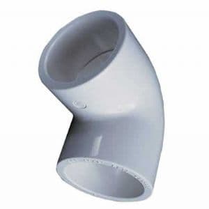 2" White ABS 90 Degree Elbow