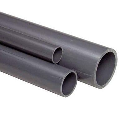 3" Grey PVC Pipe (9 Bar) - 3 Metre Length