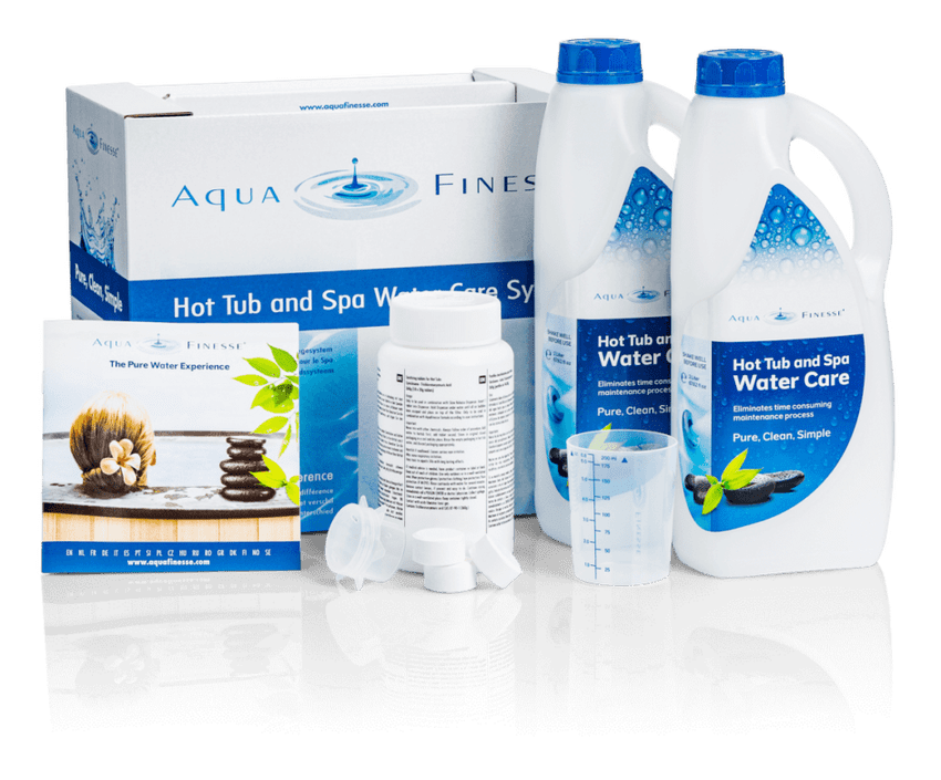 Aquafinesse Hot Tub Water Care Pack - with Chlorine Tablets