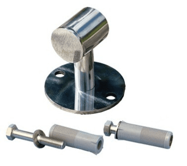 Certikin Handrail - Stainless Steel Closed Bracket with Fixings (CK76CN)