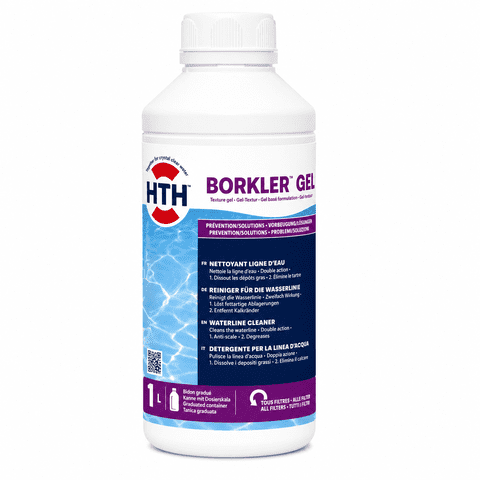 HTH Borkler Gel Water Line Cleaner - 1 Litre