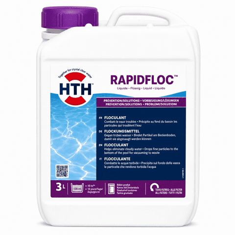 HTH Rapidfloc Liquid Floc 3 Litres