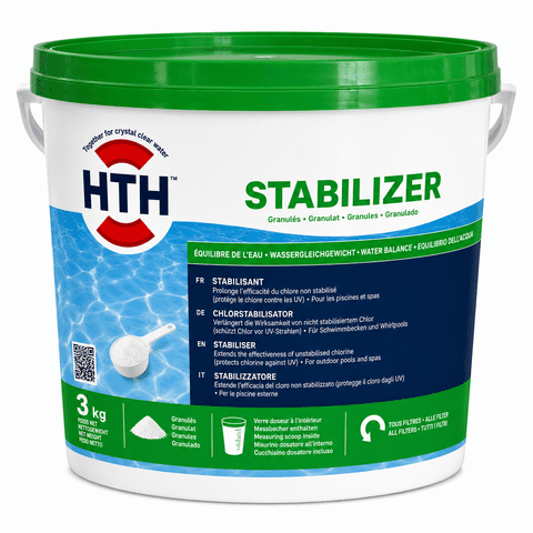 HTH Stabilizer Granules (Cyanuric Acid) 3kg