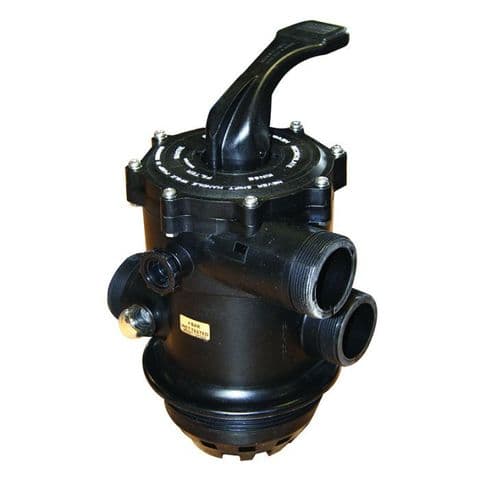 Lacron 1.5" Top Mount Multiport Valve (Screw Type) CLMPVTM