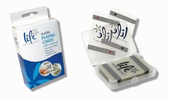 Life Plastic Playing Cards - 100% Waterproof